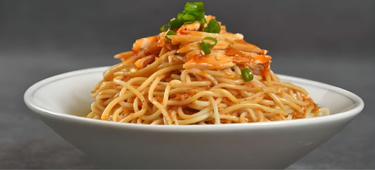 Lemon Chicken & Green Bean Tapioca Flat Noodles