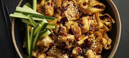 Garlic & Chilli Shrimp Shirataki Noodles
